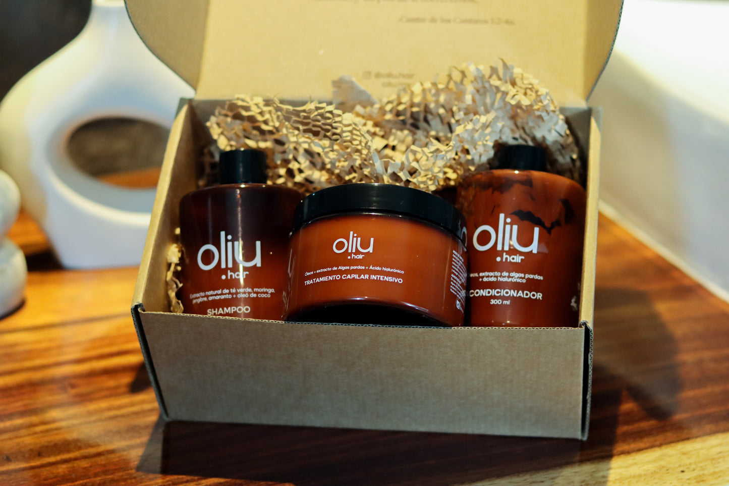 KIT COMPLETO (Shampoo + Acondicionador + Tratamiento Capilar + Envío Gratis)