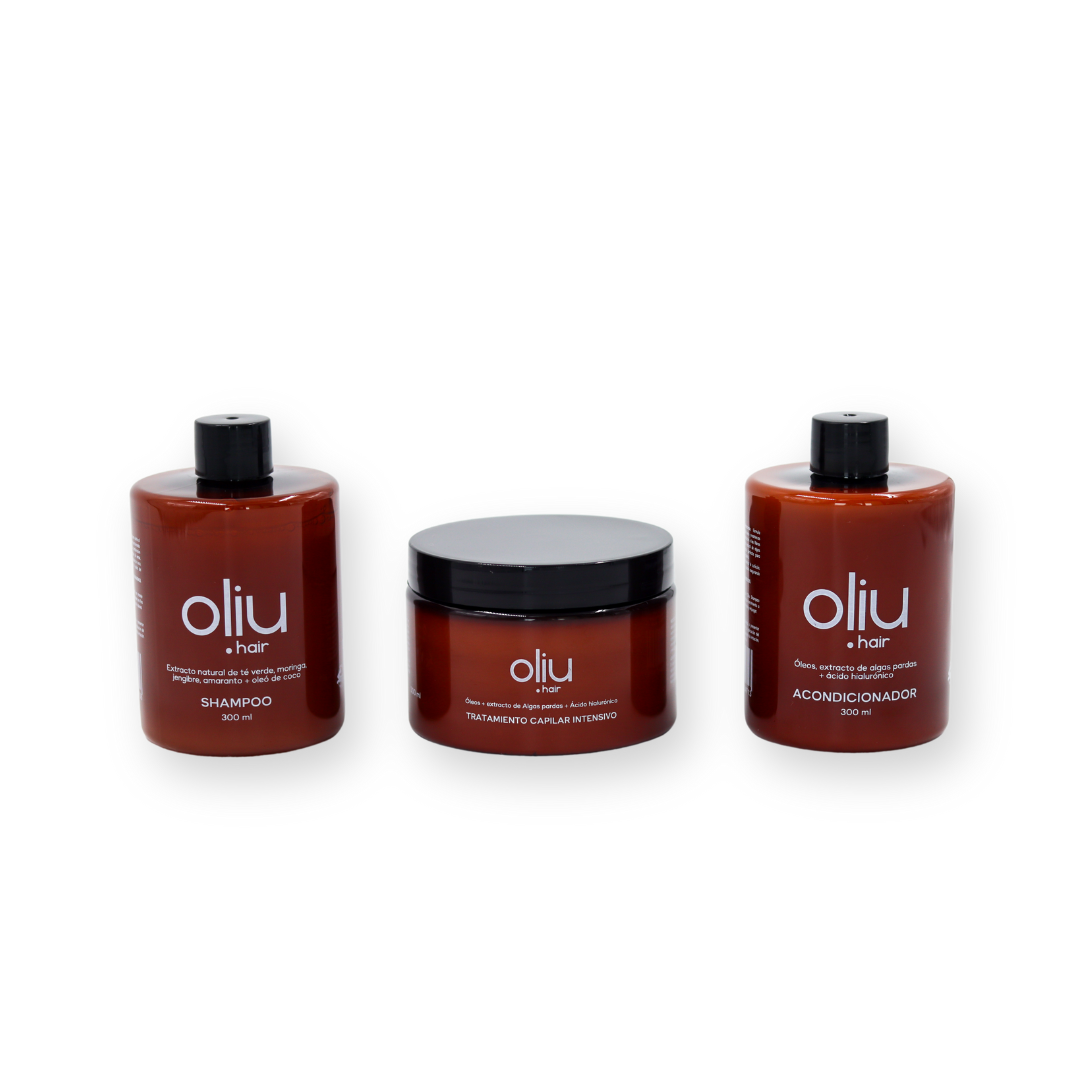 KIT COMPLETO (Shampoo + Acondicionador + Tratamiento Capilar + Envío Gratis)