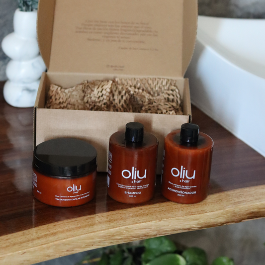 KIT COMPLETO (Shampoo + Acondicionador + Tratamiento Capilar + Envío Gratis)